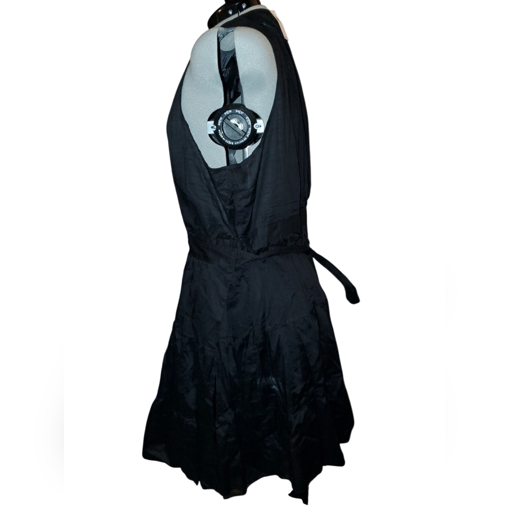 BANANA REPUBLIC Elegant Black Wrap Mini Dress Size: XXL NWT - Picture 4 of 13